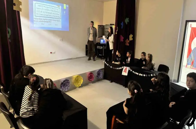 Safranbolu’da İngilizce heyecanı: öğrenciler ve veliler aynı yarışmada buluştu
