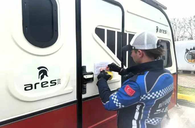 Sahil Otoparkı’nda yeni dönem: Karavanlara 1 Nisan uyarısı
