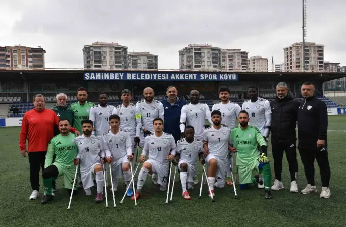 Şahinbey Ampute’den gol şov: 5-0
