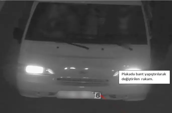 Sahte plakayla 150 adet sebze kasası çaldılar, JASAT’tan kaçamadılar
