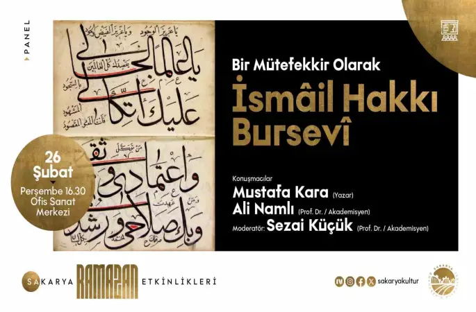 Sakarya’da "Bursevi’nin Kaleminden" sergisi OSM’de açılıyor
