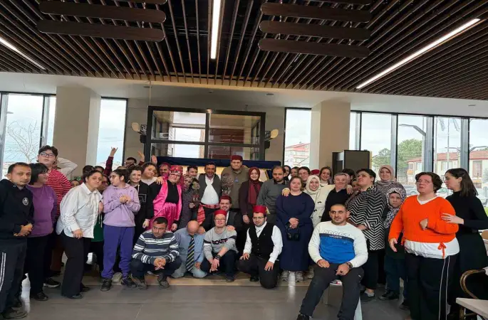 Sakarya’da engelli bireylerden ’Ramazan’ etkinliği
