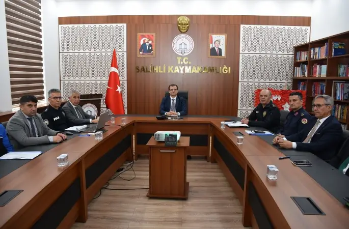 Salihli’de ‘Güvenlik ve Asayiş’ masaya yatırıldı
