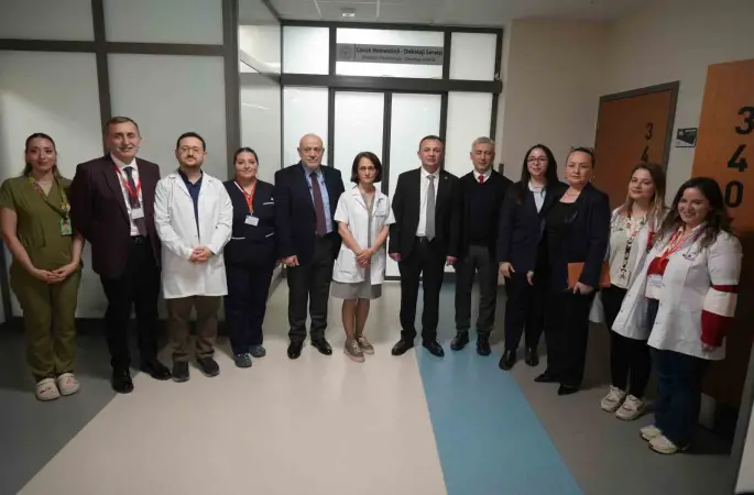 Samsun Şehir Hastanesi’nde Çocuk Hematoloji-Onkoloji Kliniği açıldı
