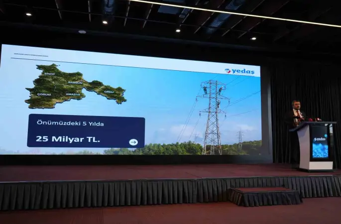 Samsun’a 25 milyar TL’lik enerji yatırımı
