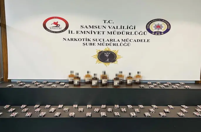 Samsun’da 3 ilçede narkotik operasyonu: 10 kişi yakalandı
