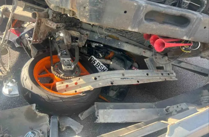 Samsun’da kamyon motosikletle çarpıştı: 1 ölü
