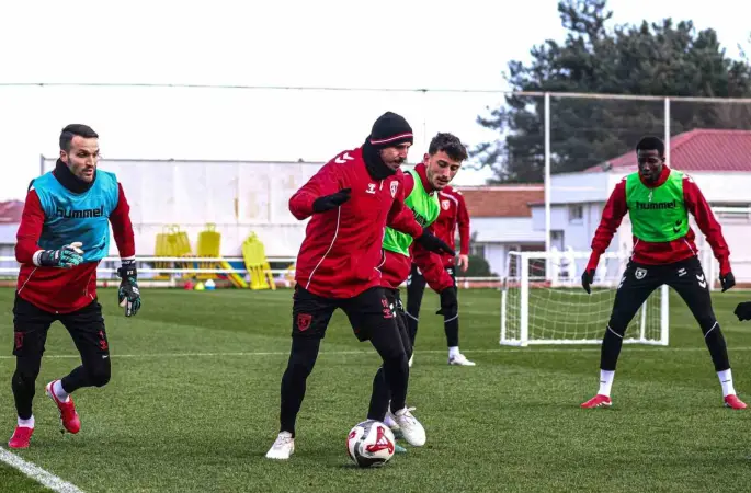 Samsunspor’da, Gençlerbirliği maçının hazırlıkları başladı
