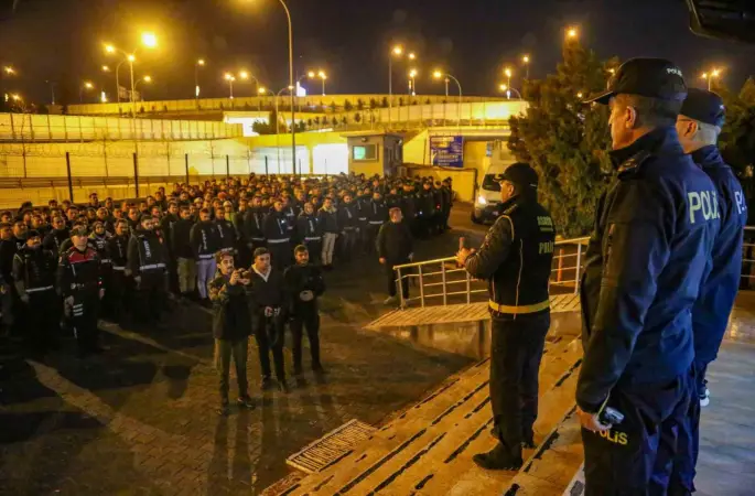 Şanlıurfa’da aranması bulunan 78 şahıs yakalandı
