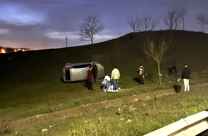 Şarampole uçtu, 5. kez alkollü çıkınca 390 bin lira ceza yedi
