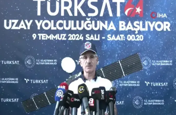 Türksat 6A için geri sayım