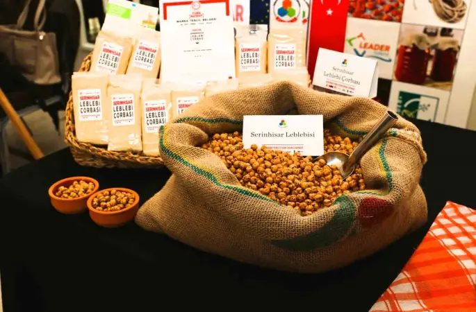 Serinhisar’a özgü yöresel ürünler Leader zirvesinde beğeniye sunuldu
