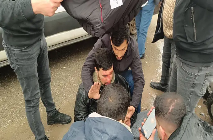 Siirt’te hafif ticari araç ile motosiklet çarpıştı: 1 yaralı
