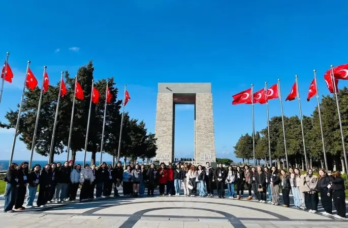 Sinoplu öğrenciler Çanakkale ruhunu yerinde yaşadı
