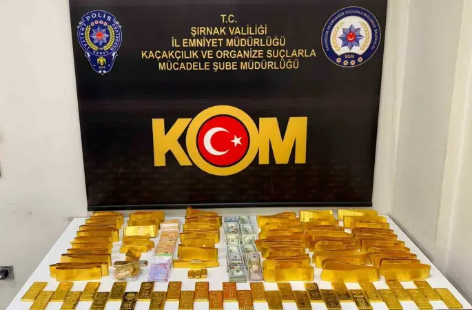 Şırnak’ta dev operasyon: 610 milyon liralık kaçakçılık darbesi
