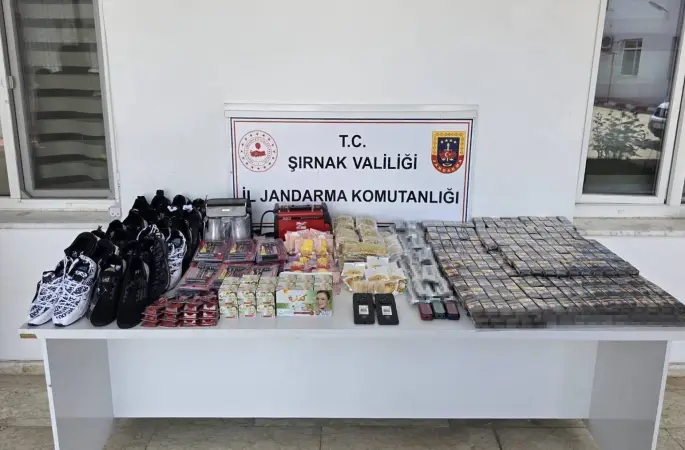 Şırnak’ta jandarmadan asayiş, kaçakçılık ve narkotik operasyonu
