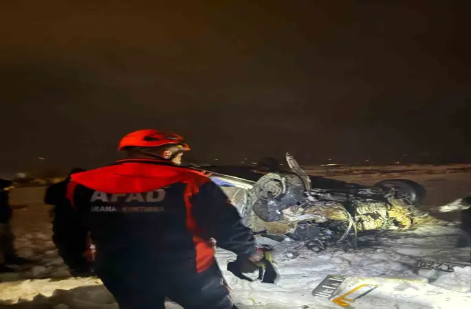 Şırnak’ta yoldan çıkarak takla atan araç hurdaya döndü: 1 ağır yaralı
