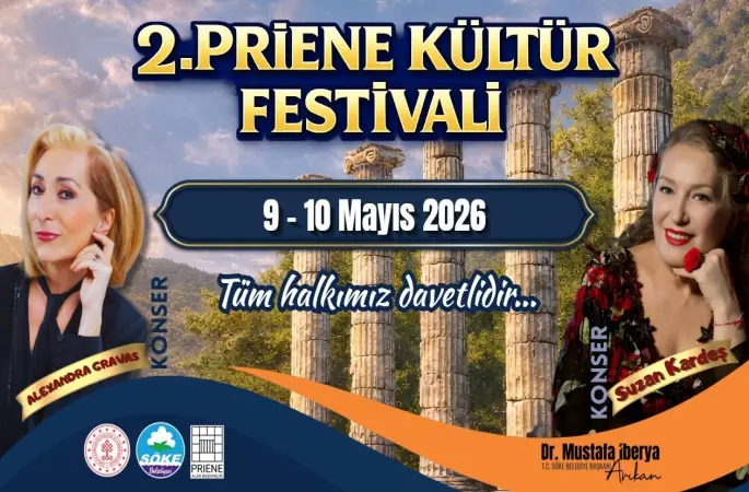 Söke’de gerçekleşecek Priene Kültür Festivali için geri sayım başladı
