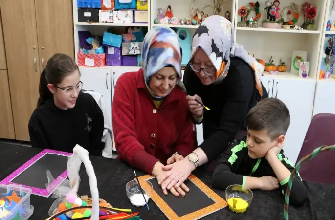 Sömestr atölyeleri çocukları ve ebeveynleri bir araya getirdi
