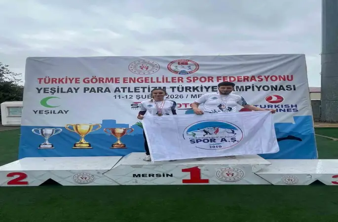 Spor A.Ş. sporcularından çifte şampiyonluk
