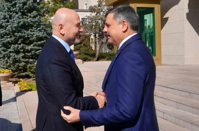 Süleyman Soylu’dan İçişleri Bakanı Çiftçi’ye "hayırlı olsun" ziyareti
