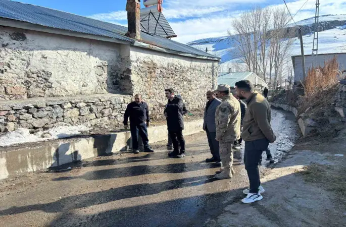 Susuz Kaymakamı Tutal’dan sel ve taşkın riskine karşı yerinde inceleme
