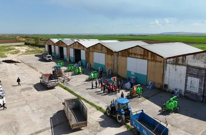 Taban suyunun yükseldiği Suruç Ovası’nda su tasarrufu hamlesi
