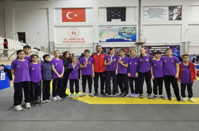 Taekwondoda sporculardan büyük başarı
