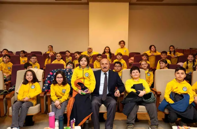 Taşköprü’de çocuklar, hayallerindeki şehri Belediye Başkanı Arslan’a anlattı
