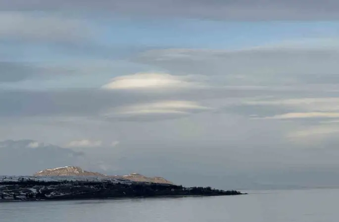 Tatvan’da mercan bulutu görüntülendi
