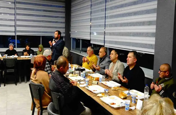 Tavşanlı’da engel tanımayan iftar
