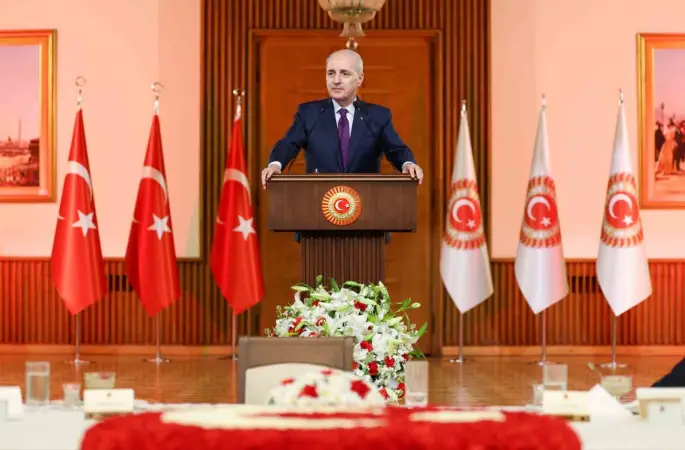 TBMM Başkanı Kurtulmuş: "Türkiye, Cumhuriyet’in ilk asrının neredeyse 50 yılını kuşatmış olan terör meselesini tamamıyla çözecek"
