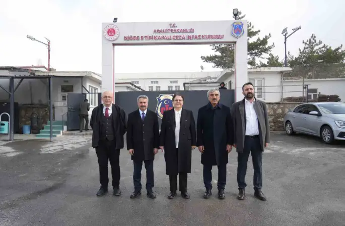 TBMM heyetinden Niğde Ceza İnfaz Kurumu’nda inceleme
