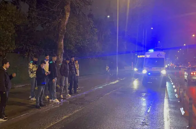 Tekirdağ’da çukura giren motosikletli genç yaralandı
