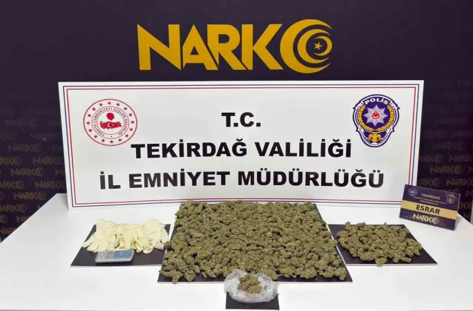 Tekirdağ’da uyuşturucu operasyonlarında 15 kişi tutuklandı
