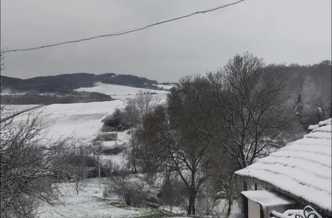 Tekirdağ’da yüksek kesimlerde kar etkili oluyor
