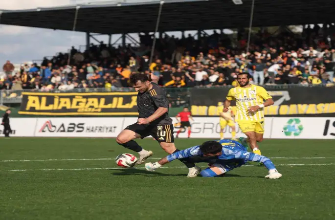 TFF 2. Lig: Aliağa FK: 4 - Muşspor: 0
