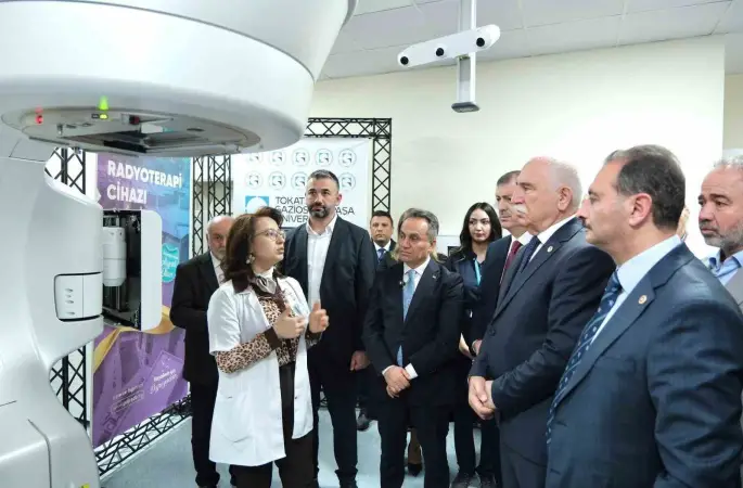 TOGÜ Hastanesi’nde radyoterapi cihazı törenle hizmete girdi
