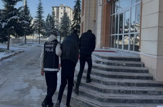 Tokat’ta 107 gram kokain ele geçirildi
