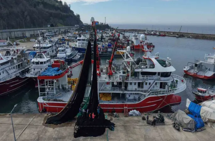 Trabzon’da balıkçılar "paydos" dedi
