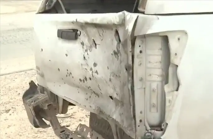 TRT Haber ekibi Suriye'de saldırıya uğradı