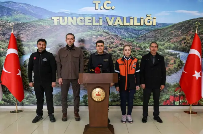 Tunceli’de 65 yılın yağış rekoru kırıldı
