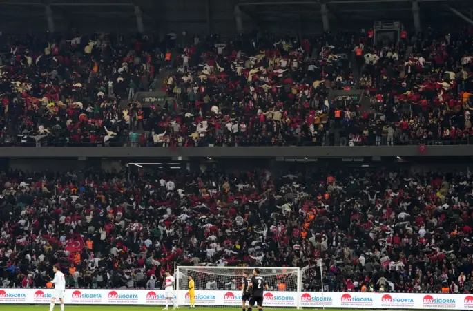 Türkiye - Gürcistan maçını 27 bin 974 seyirci takip etti