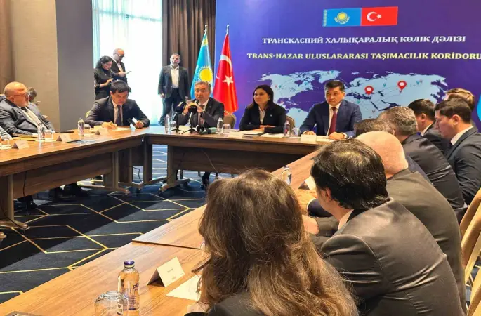 Türkiye - Kazakistan ticari işbirliği Orta Koridor odağında ele alındı
