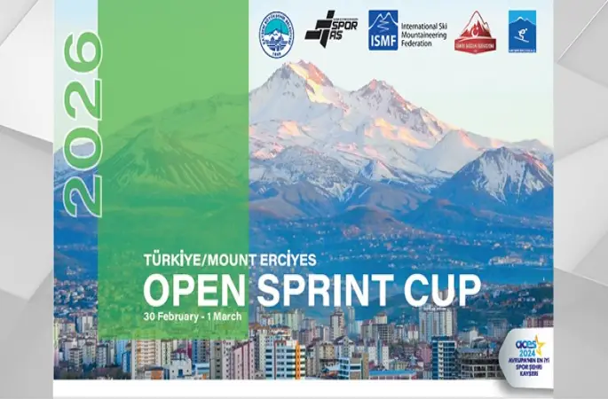 Türkiye Open Sprint Cup Yarışları Erciyes’te yapılacak
