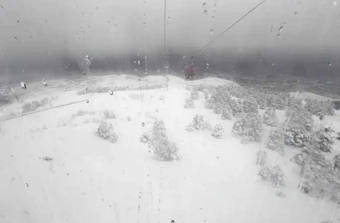 Türkiye’de en fazla kar kalınlığı Karabet Tepesi’nde ölçüldü
