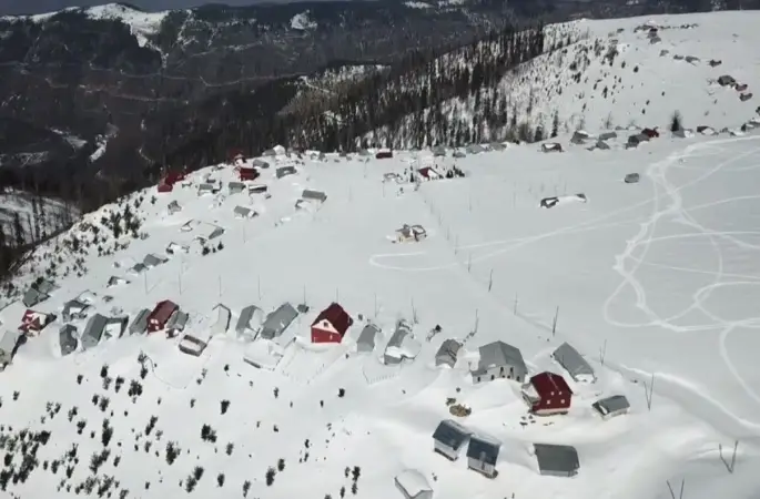 Türkiye’nin en yüksek kar kalınlığı Düzce’de ölçüldü
