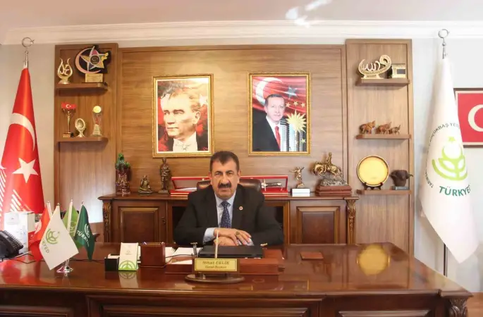 TÜRKYED Genel Başkanı Çelik: "Hayvan sayımızdaki yüzde 5,4’lük artış memnuniyet vericidir"
