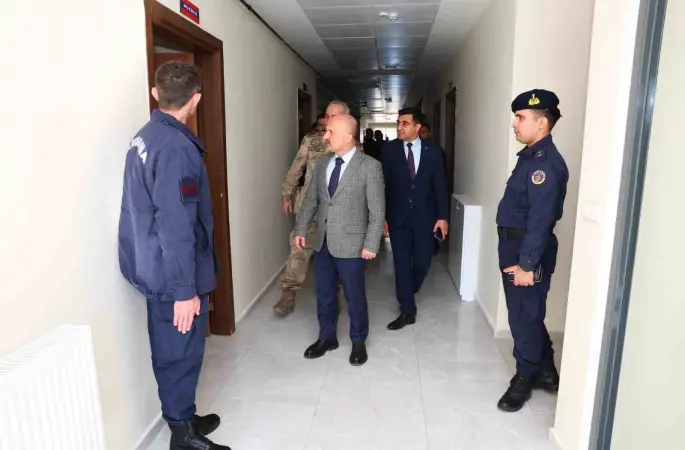 Tut jandarma komutanlığı yeni hizmet binası hizmete girdi
