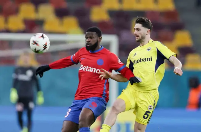 UEFA Avrupa Ligi: FCSB: 1 - Fenerbahçe: 1 (Maç sonucu)
